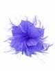 Feather fascinator hair clip azulon