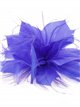 Feather fascinator hair clip azulon