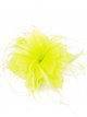 Feather fascinator hair clip lima