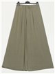 High waist palazzo trousers verde-militar