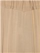 High waist palazzo trousers beis