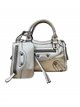 Mini citybag + Purse silver