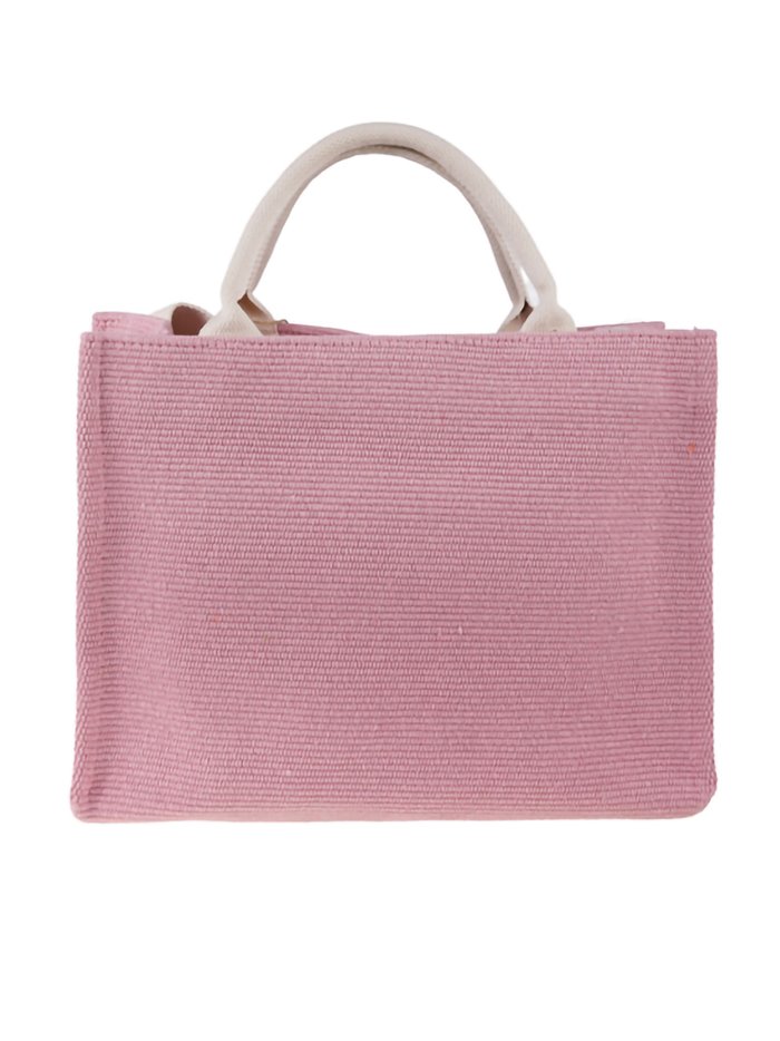 Shopper combinada + Bandolera 2 piezas pink