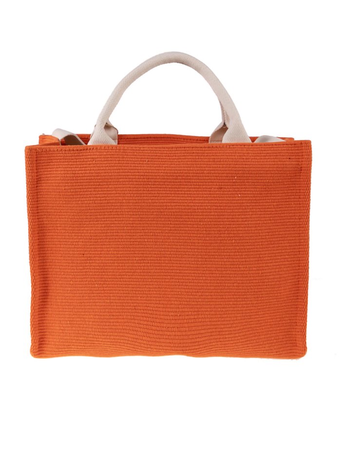 Shopper combinada + Bandolera 2 piezas orange