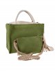 Shopper combinada + Bandolera 2 piezas green