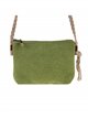 2 pieces Contrast tote bag + crossbody bag green