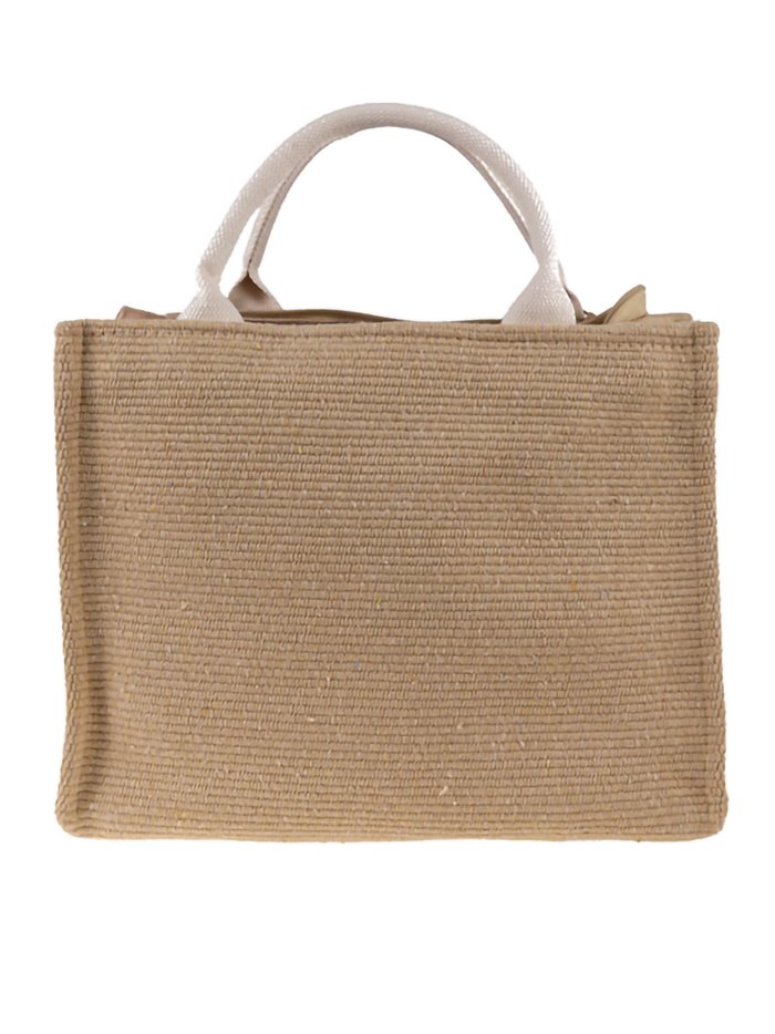 Shopper combinada + Bandolera 2 piezas khaki