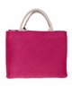 Shopper combinada + Bandolera 2 piezas fuchsia