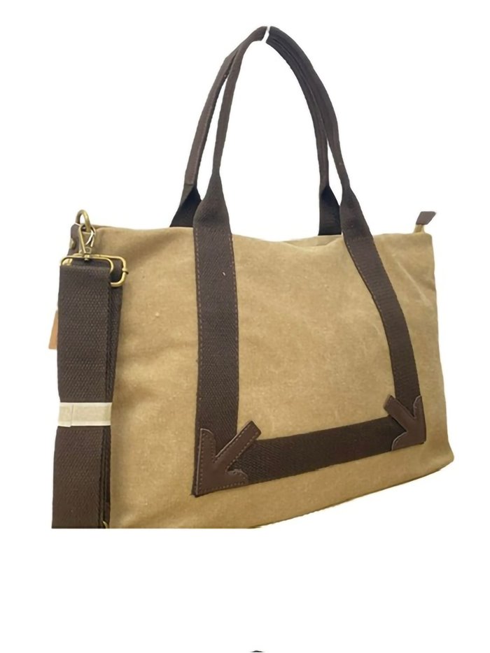 Shopper combinado khaki