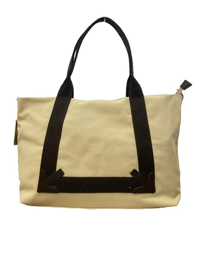 Shopper combinado crema