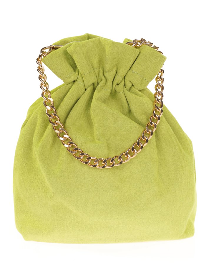 Suede effect bucket bag lima