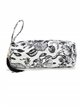 Printed bowling bag + toiletry bags 4 pieces flores-negro