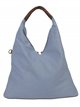 Bucket bag with handle detail dinem-blue