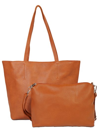 Shopper + Bandolera 2 piezas brown