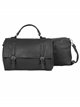 2 pieces Citybag with buckle + crossbody bag black