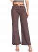 Belted straight jeans marron (S-XXL)