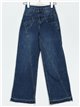 Straight jeans with buttons azul (XS-XL)