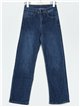 Jeans básico tiro alto azul (36-46)