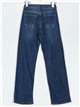 Jeans básico tiro alto azul (36-46)