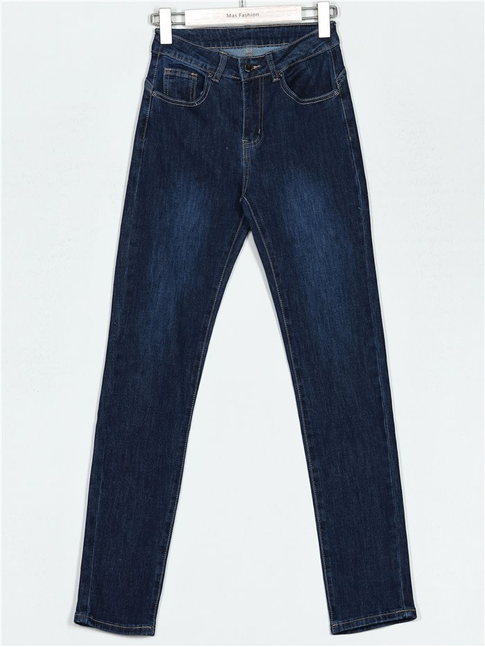 High waist skinny jeans azul (S-XXL)