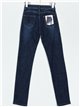 Jeans skinny tiro alto azul (S-XXL)