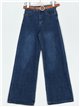 Belted straight jeans azul (S-XXL)