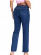 High waist jeans with belt azul (S-XXL)