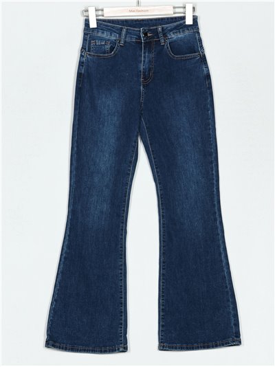 High waist flare jeans azul (S-XXL)