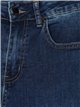 Jeans flare tiro alto azul (S-XXL)