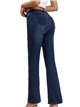 Belted flare jeans azul (S-XXL)