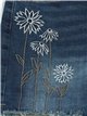 Embroidered denim shorts azul (S-XXL)