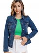 Basic denim jacket azul (S-XXL)