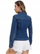 Basic denim jacket azul (S-XXL)