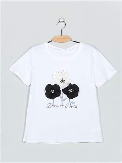 Flowers t-shirt (S/M-L/XL)