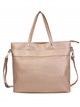 2 pieces Contrast tote bag + crossbody bag gold