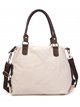 Citybag canvas combinado beige