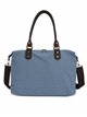 Contrast canvas citybag denim-blue