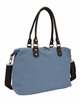 Citybag canvas combinado denim-blue