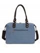 Contrast canvas citybag denim-blue