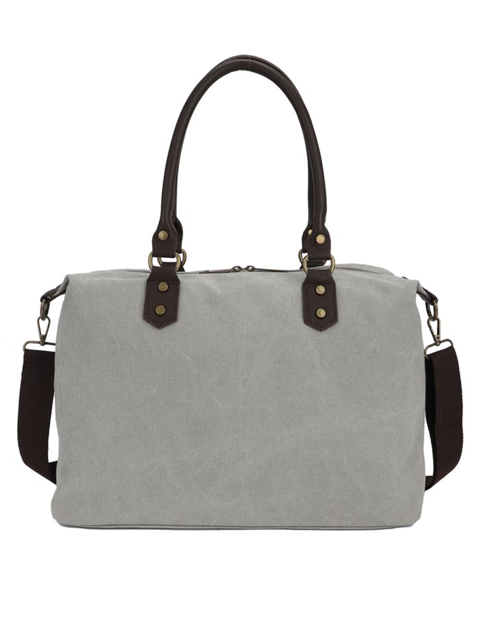 Contrast canvas citybag grey