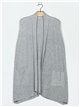 Knit waistcoat with pockets (M/L-L/XL)