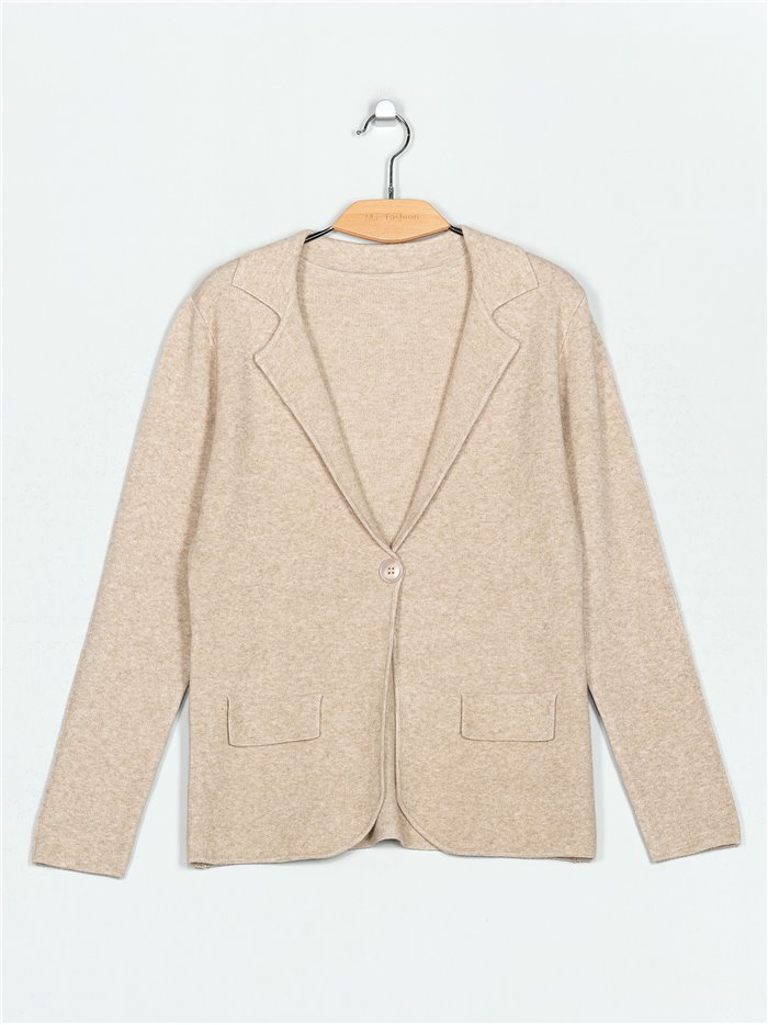 Blazer punto soft (M/L-L/XL)