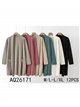 Knitted cardigan with pockets (M/L-L/XL)