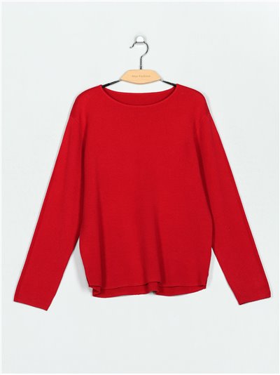 Round neck sweater (M/L-L/XL)