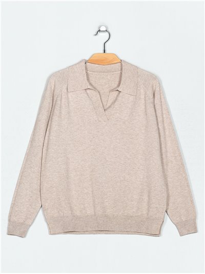 Collared sweater (M/L-XL/XXL)
