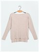 Ribbed knit sweater + trousers (M/L-XL/XXL)