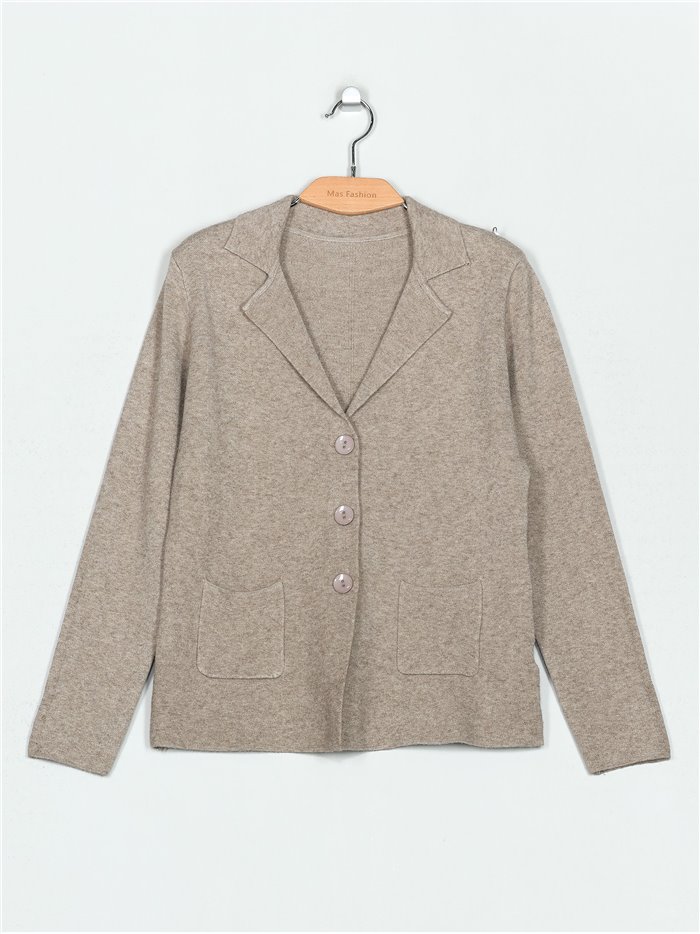 Soft knitted blazer (M/L-L/XL)