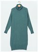 Roll neck knit dress (M/L-L/XL)