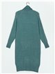 Roll neck knit dress (M/L-L/XL)