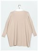 Plus size contrast sweater (S/M-L/XL)